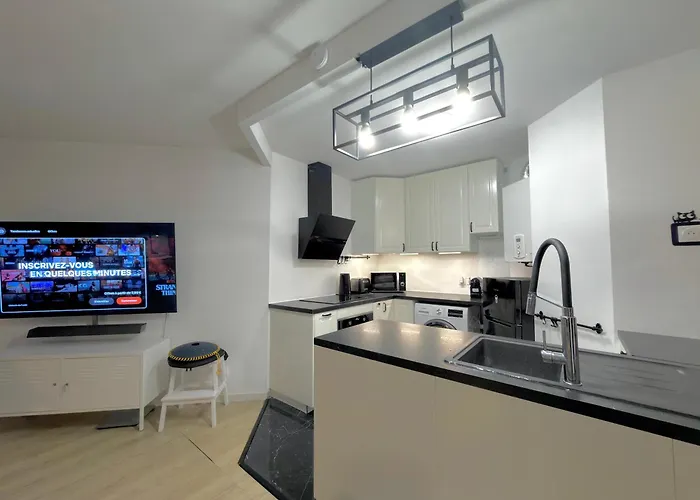 Family Park - Parking - 6 Pers - 5 Mn Appartement Bussy-Saint-Georges